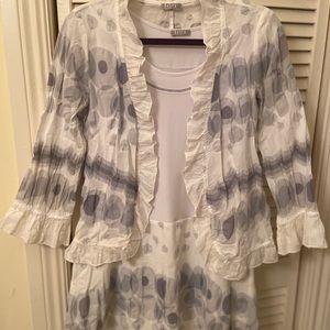 Bosca Sleeveless Dress and Blouse size 42